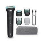 Philips BG7470/15 Body Groomer 7000 Series 2D flex head and dual trim-shave system Black