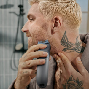 Philips BT3617/15 Series 3000 Wet & Dry Rechargeable Beard Trimmer 0.5-10mm trimming lengths Dark Grey