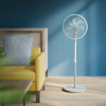 Philips CX2550/00 Series 2000 Pedestal Fan 16"/40cm 50W White