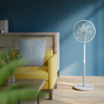 Philips CX2550/00 Series 2000 Pedestal Fan 16"/40cm 50W White