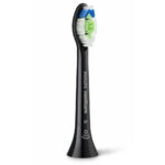 Philips HX6062/88 Sonicare Optimal White 2-pack interchangeable sonic toothbrush heads Black