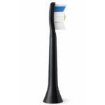 Philips HX6062/88 Sonicare Optimal White 2-pack interchangeable sonic toothbrush heads Black