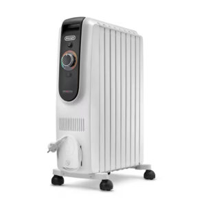 Delonghi TRD50820 Dragon 4 Oil Filled Radiator 10 Fins 2500W White