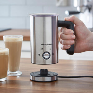 Morphy Richards 210003 Brew & Blend Electric Milk Frother 0.3L  Stainless Steel