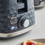Morphy Richards 220033 Hive 2 Slots Toaster 850W Grey