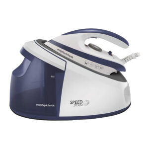 Morphy Richards 333202 Speed Steam Steam Generator Iron 5.5 Bar 3000W White & Blue