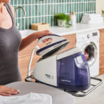 Morphy Richards 333202 Speed Steam Steam Generator Iron 5.5 Bar 3000W White & Blue