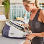 Morphy Richards 333202 Speed Steam Steam Generator Iron 5.5 Bar 3000W White & Blue