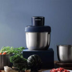 Morphy Richards 403060 Nesting Food Processor 3-in-1 storage Chopper 350W Blue