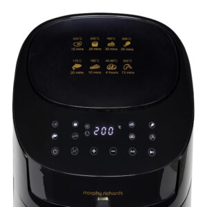 Morphy Richards 414001 Airfryer 7.2L Single Bucket with 8 preset programs 1800W Black