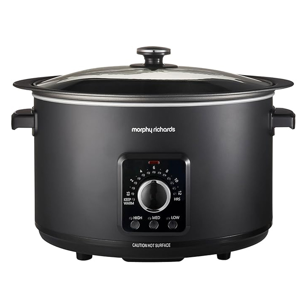 SKU1004014 Morphy Richards 461021 Easy Time Slow Cooker 6.5L Black