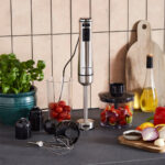 Morphy Richards 402020 HB64114S Hand Blender Set with Masher 1000W Silver