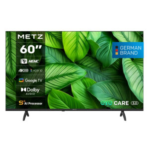 Metz 60MUF7000Z 60" 4K UHD QLED+ Google TV E Black