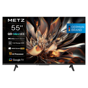 Metz NEXO 55MNH7000Z 55" 4K UHD QLED Mini LED Google TV E Black