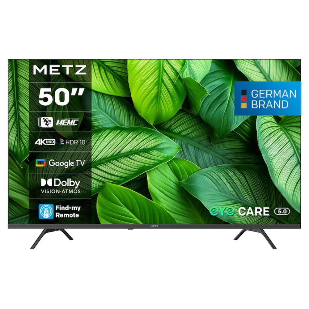 SKU1004041 Metz 50MUF7000Z 50" 4K UHD QLED+ Google TV F Black