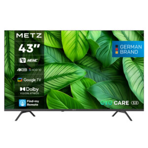 Metz 43MUF7000Z 43" 4K UHD QLED+ Google TV F Black