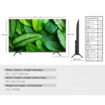 Metz 43MUF7000Z 43" 4K UHD QLED+ Google TV F Black
