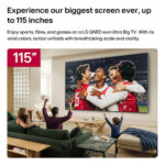 LG 115QNED93B6 QNED evo AI QNED93 2026 115″ 4K UHD Mini LED Smart TV F Black