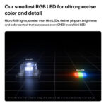 LG 100MRGB96B6 Micro RGB evo AI MRGB96 2026 100″ 4K UHD Micro RGB Smart TV D Black