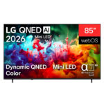LG 85QNED72B6A QNED AI QNED72 2026 85″ 4K UHD Mini LED Smart TV E Black