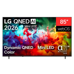 LG 85QNED72B6A QNED AI QNED72 2026 85″ 4K UHD Mini LED Smart TV E Black