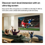 LG 85QNED72B6A QNED AI QNED72 2026 85″ 4K UHD Mini LED Smart TV E Black