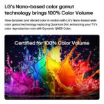 LG 85QNED72B6A QNED AI QNED72 2026 85″ 4K UHD Mini LED Smart TV E Black