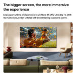 LG 85NU8E0B3LA NANO AI NU8E 2026 85″ 4K UHD NanoCell Smart TV E Black