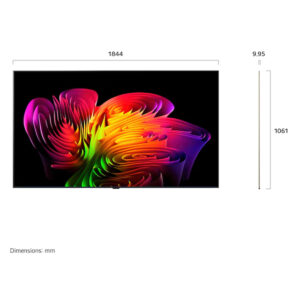 LG OLED83W69LA Wallpaper evo AI W6 2026 83″ 4K UHD OLED Smart TV F Black