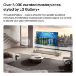 LG OLED83W69LA Wallpaper evo AI W6 2026 83″ 4K UHD OLED Smart TV F Black