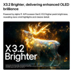LG OLED83C64LA OLED evo AI 2026 83″ C6 4K UHD OLED Smart TV D Black