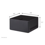 LG OLED77T49LA SIGNATURE OLED T 77″ Transparent & True Wireless 4K UHD OLED Smart TV G Black