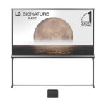 LG OLED77T49LA SIGNATURE OLED T 77″ Transparent & True Wireless 4K UHD OLED Smart TV G Black