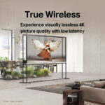 LG OLED77T49LA SIGNATURE OLED T 77″ Transparent & True Wireless 4K UHD OLED Smart TV G Black