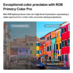 LG 75MRGB87B6B Mini RGB evo AI MRGB87 2026 75″ 4K UHD Micro RGB Smart TV D Black