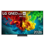 LG 75QNED83B6A QNED evo AI QNED83 2026 75″ 4K UHD Mini LED Smart TV F Black