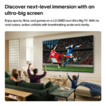 LG 75QNED72B6A QNED AI QNED72 2026 75″ 4K UHD Mini LED Smart TV E Black