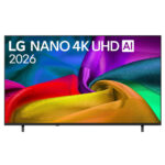LG 75NU8E0B3LA NANO AI NU8E 2026 75″ 4K UHD NanoCell Smart TV E Black