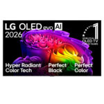 LG OLED65G64LW OLED evo AI G6 2026 65″ 4K UHD OLED Smart TV E Black