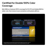 LG 55MRGB87B6B Mini RGB evo AI MRGB87 2026 55″ 4K UHD Micro RGB Smart TV E Black