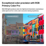 LG 55MRGB87B6B Mini RGB evo AI MRGB87 2026 55″ 4K UHD Micro RGB Smart TV E Black