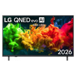 LG 50QNED81B6C QNED evo AI QNED81 2026 50″ 4K UHD Mini LED Smart TV G Black