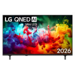 LG 50QNED72B6B QNED AI QNED72 2026 50″ 4K UHD Mini LED Smart TV F Black