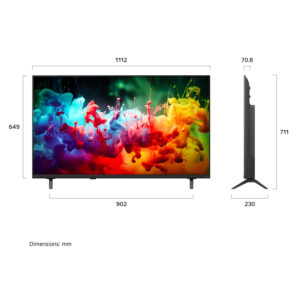 LG 50QNED72B6B QNED AI QNED72 2026 50″ 4K UHD Mini LED Smart TV F Black