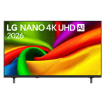 LG 50NU850B6LA NANO AI NU85 2026 50″ 4K UHD NanoCell Smart TV G Black
