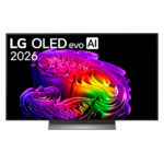 LG OLED48G66LS OLED evo AI 2026 48″ G6 4K UHD OLED Smart TV E Black