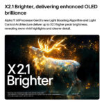 LG OLED48G66LS OLED evo AI 2026 48″ G6 4K UHD OLED Smart TV E Black