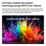 LG 43QNED72B6B QNED AI QNED72 2026 43″ 4K UHD Mini LED Smart TV F Black