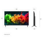 LG 43QNED81B6C QNED evo AI QNED81 2026 43″ 4K UHD Mini LED Smart TV G Black
