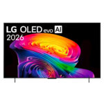 LG OLED42C64LA OLED evo AI 2026 42″ C6 4K UHD OLED Smart TV G Black